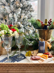 Gold Party Napkin Stand