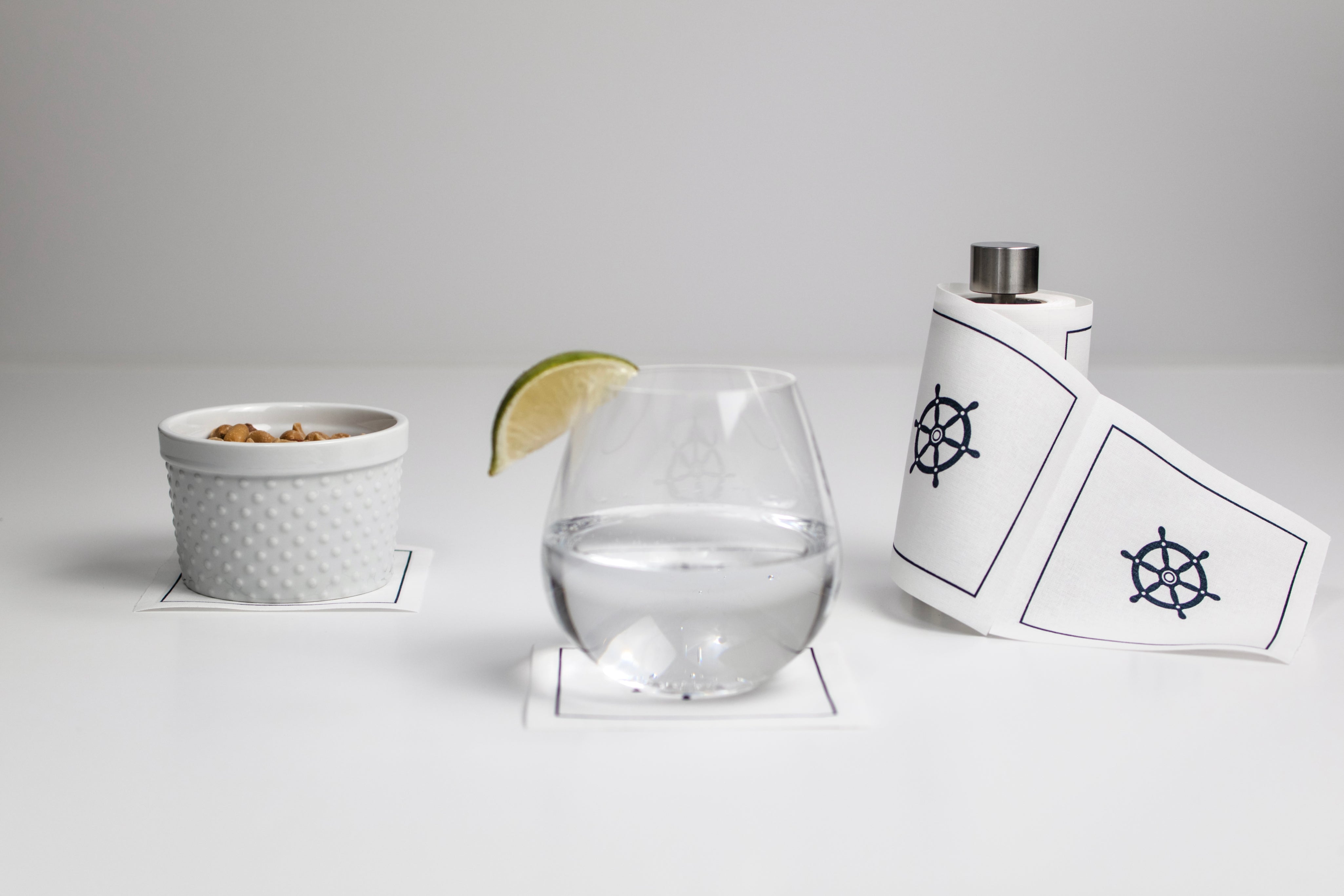 Captain’s Table Cocktail Napkin Roll