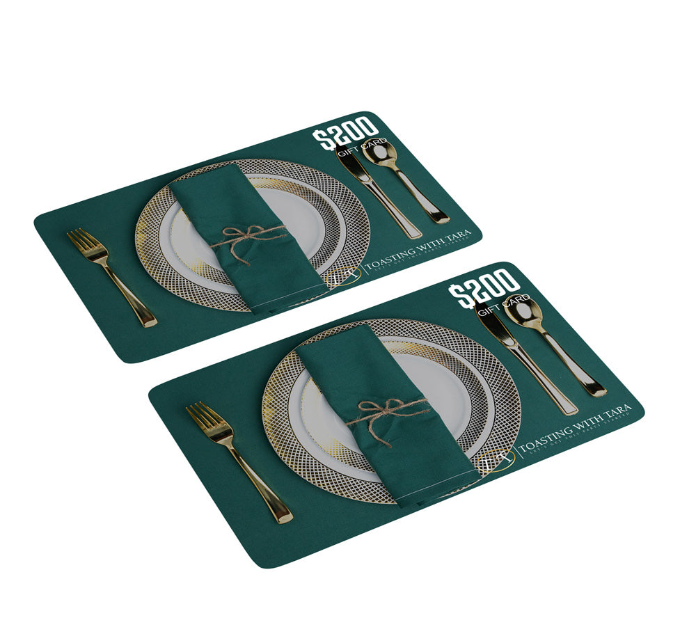 Toasting With Tara Gift Card