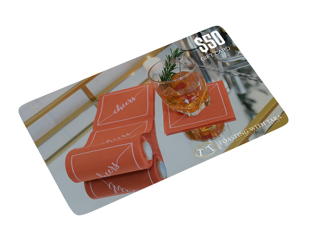 Toasting With Tara Gift Card